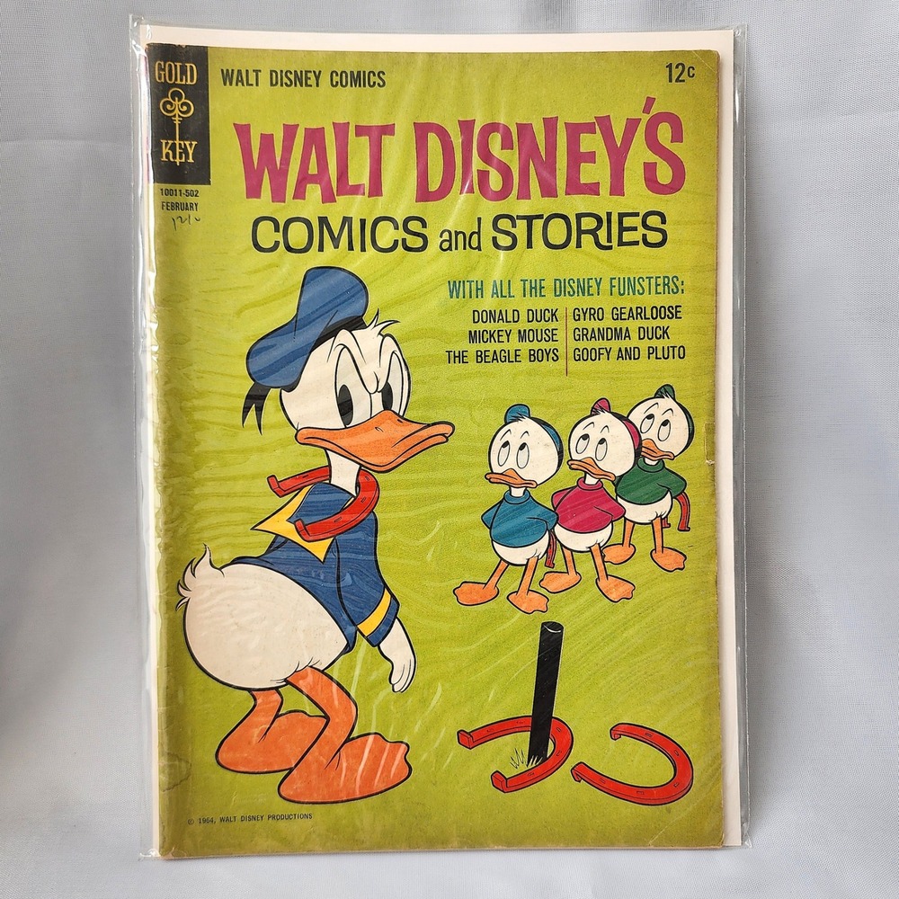 Walt Disney Comics & Stories Gold Key‎ Donald Duck Vintage Issue #293 Feb 1965